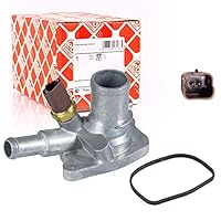 FEBI BILSTEIN Thermostat Kühlmittel Kühlwasserthermostat mit Dichtung mit Temperaturschalter Öffnungstemperatur:88°C