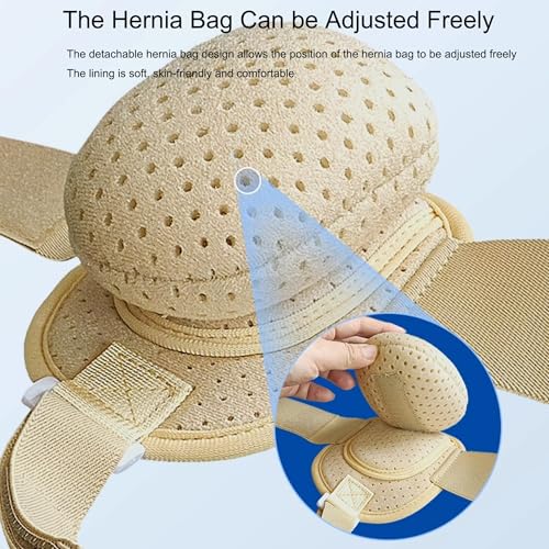 Faja para Hernia Inguinal Simple o Doble, Soporte para Hombres y Mujeres miniatura 2