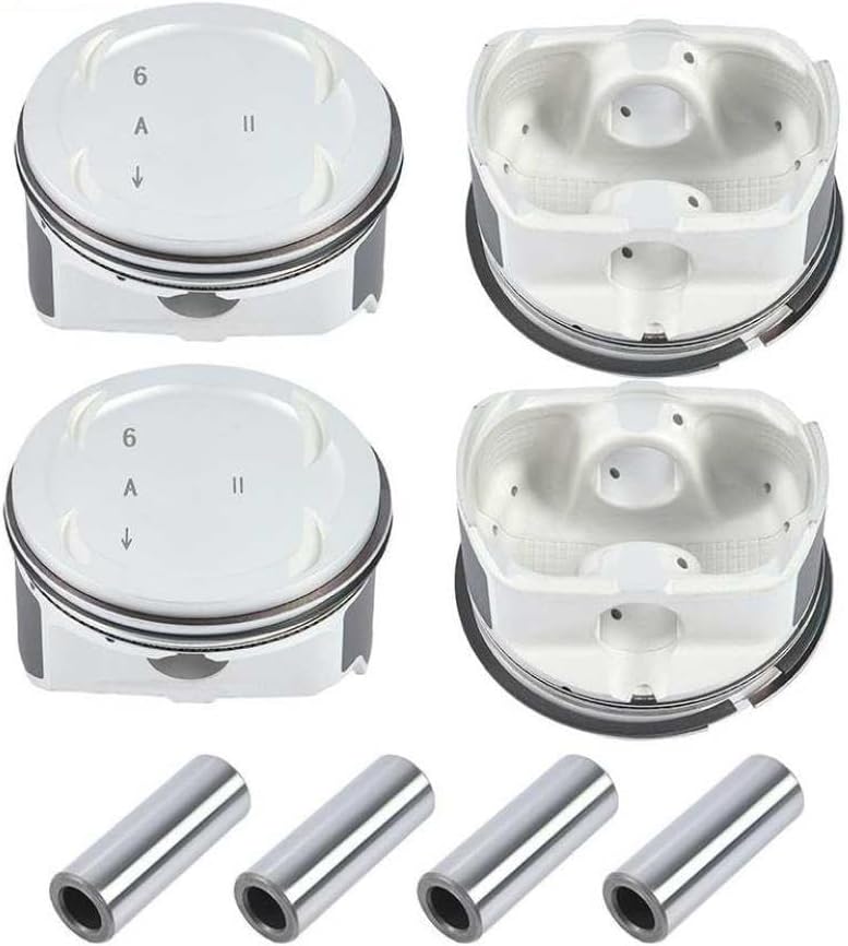 Compatible with G4KG Engine Pistons Rings Set Universal Fit for Iload IMax TQ Cargo Travel 2.5 CRDi RWD Diesel 2.5L 4cyl Aftermarket Replacement