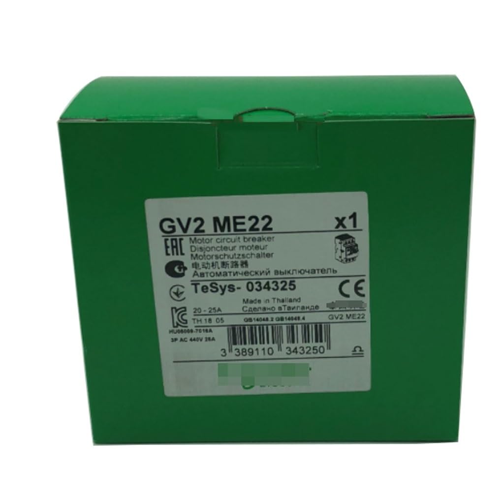 Disjoncteur moteur GV2ME22 magnéto-thermique 20-25A pour protection circuit électrique