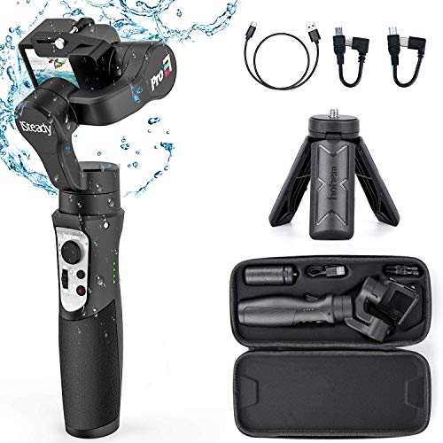 iSteadyPro 3 Stabilizzatore palmare a 3 assi per DJI GoPro Yi SJCam Action Camera - ISP3B nero