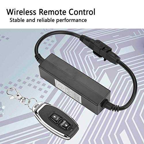 DPDT Switch Wireless Remote Control Switch, Up and Down Controller DC 12V Counterclockwise Movement Motor Linear Actuator, for Auto Door Autonomous Contro - Image 4