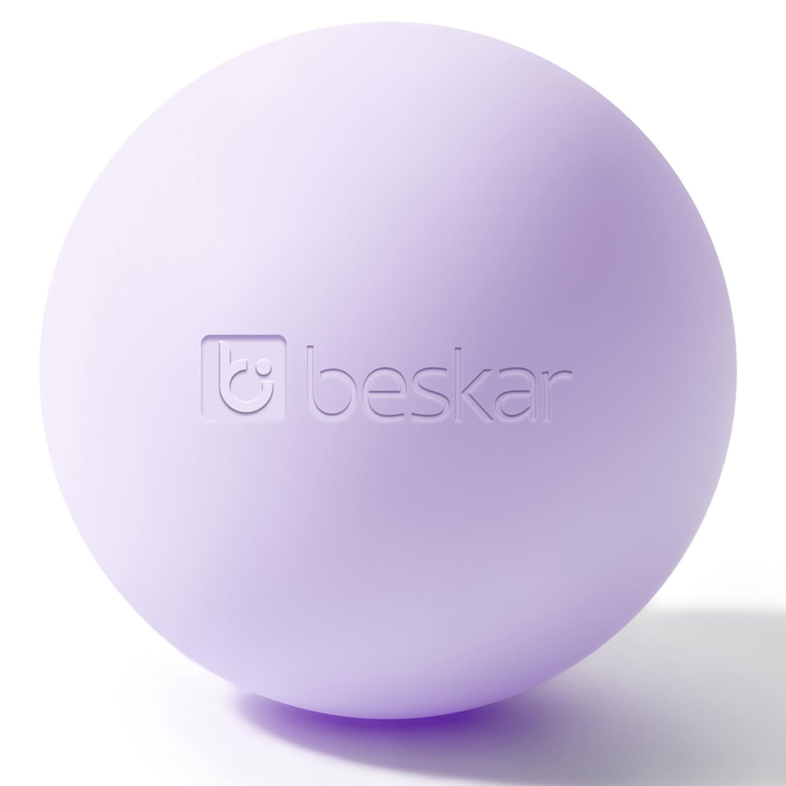 Massage Lacrosse Bälle für Myofasziale Entspannung, Triggerpunkttherapie und Yogatherapie, Fußmassageball zur Linderung von Plantarfasziitis Violett