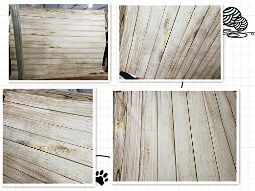Fondo fotográfico de madera retro 10x8ft Laeacco miniatura 7