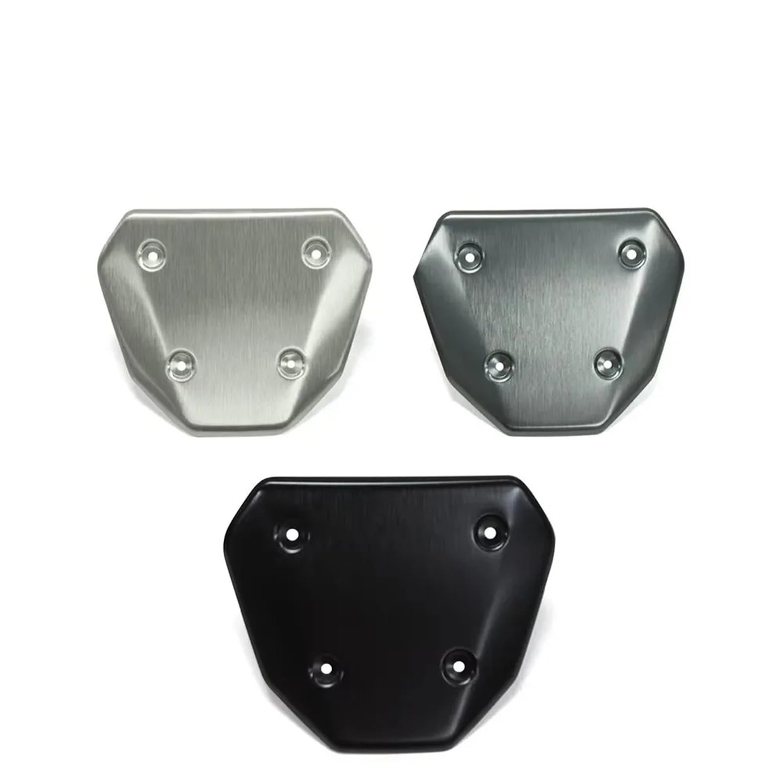Motocicleta Parabrisas Delantero para MT-07 2025 2026 Parabrisas Carenado Motocicleta Deflector De Viento A Prueba(1set Black)
