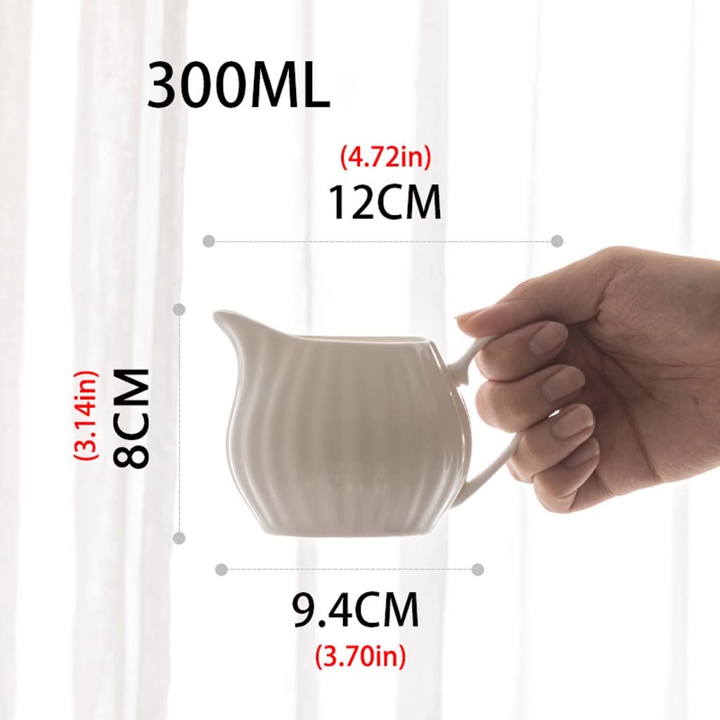 Petit Pot à Lait en céramique, Tasse à Bec, Tasse à café, Petit réservoir de Lait, pichet à Lait, Tasse à Lait en Porcelaine gravée, ustensiles à café, pichet à Sauce