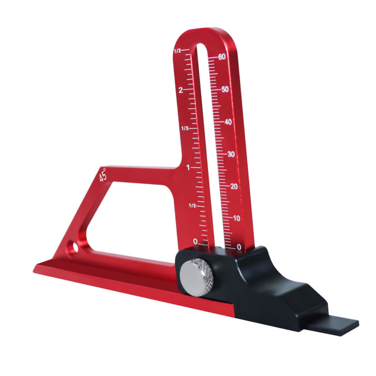 Jauge de profondeur pour scie à table 0-60 mm outillage menuiserie aluminium