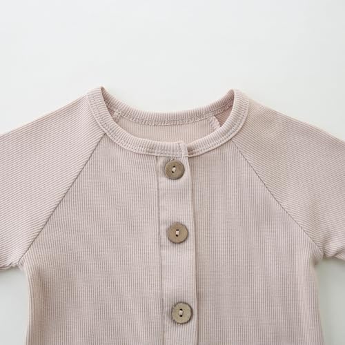 Baby Romper – Cotton Newborn Outfit, Short Sleeve Unisex Onesie3