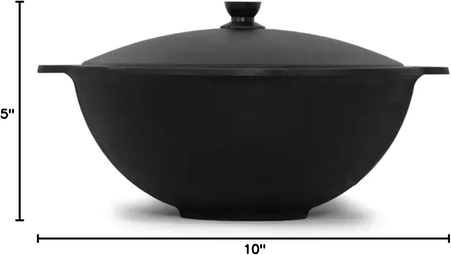 Dutch Oven Pot with Aluminum Lid 22 L (23.2 Quarts) - Camping Dutch Oven