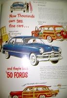 The Classic Cars of the Fifties B004O23UV6 Book Cover