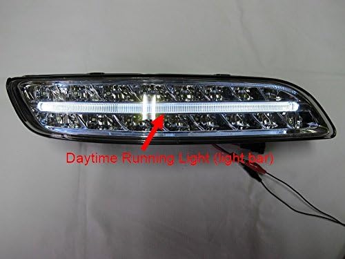Miniatura 4 de ATEX LED parachoques DRL niebla luz señal lámpara para 911 997 Carrera 4S GT3 2005 ~ 2009 *no compatible con el modelo Turble*