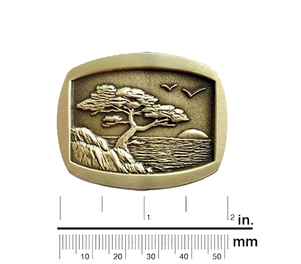 Indiana Metal Craft Monterey Sunset Small Size Fashion Belt Buckle OBMS106 IMC-Retail