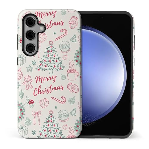 Coque Samsung S24 Plus motif gribouillage rétro pour une protection stylée en ville