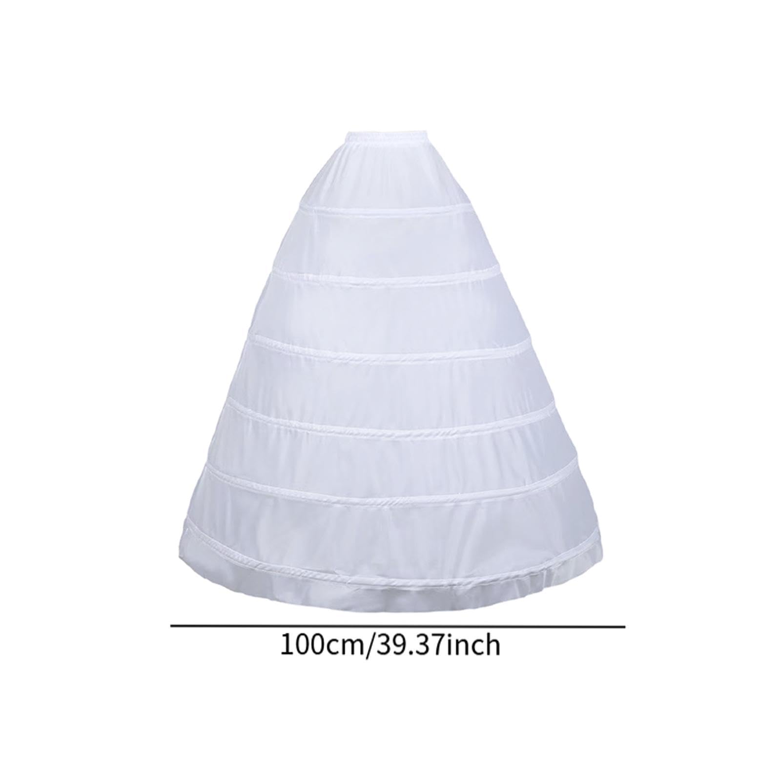Pratica Sottogonna a Crinolina Da Sposa, Ideale per Abiti O Da Ballo.