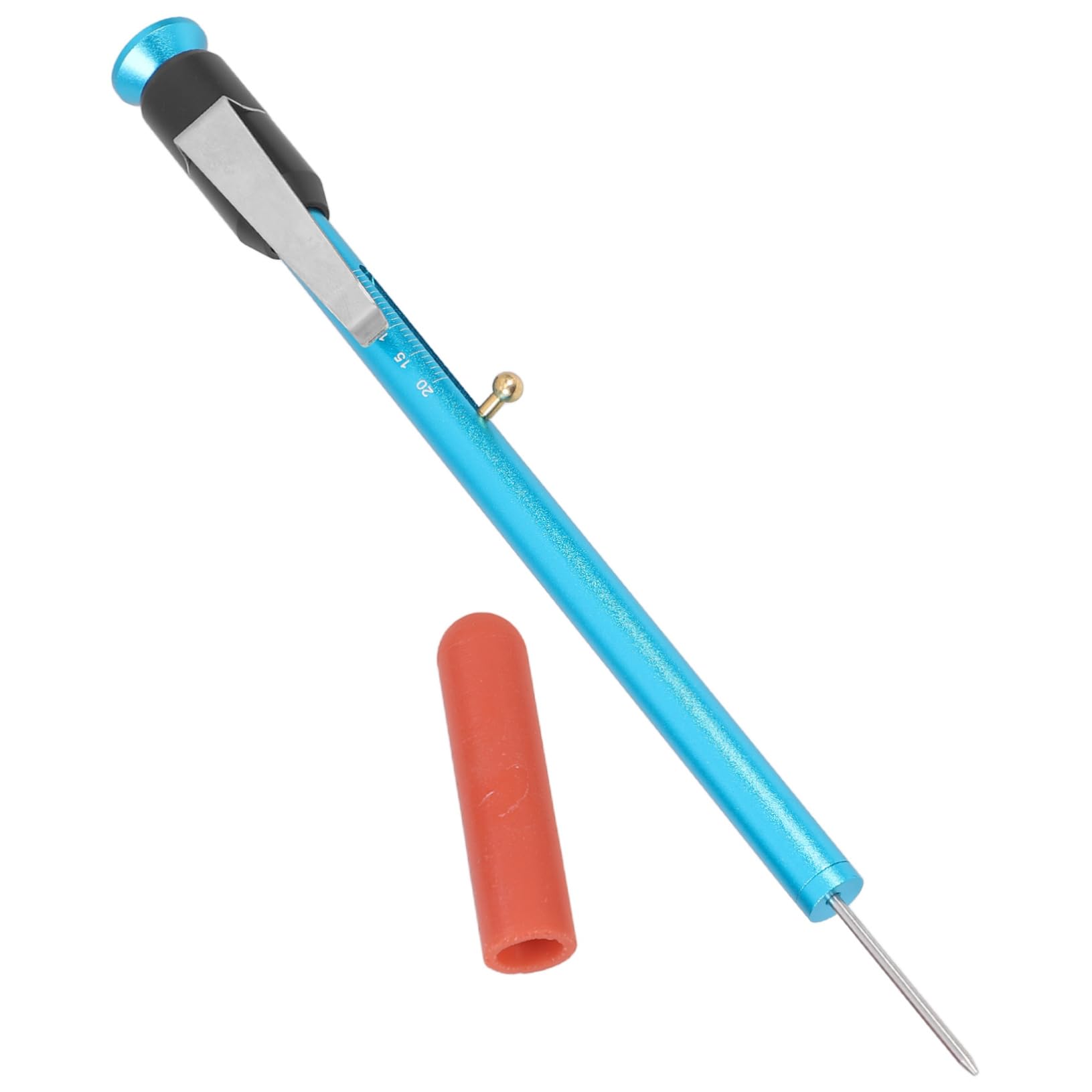 GRIRIW Automotive Brake Pad Gauge Pen Precision Measurement Tool for Tire Tread Depth Brake Pad Thickness Easy Use Compatible Various Vehicles