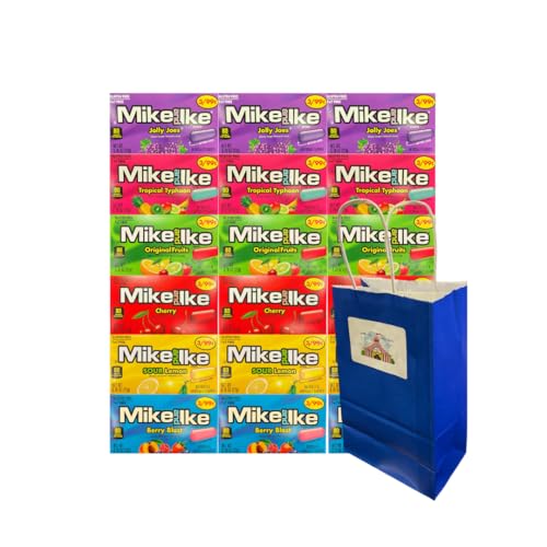 Pack variedad dulce Mike and Ike 18 piezas