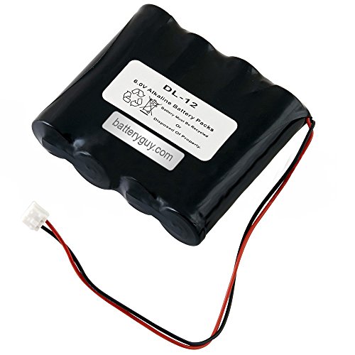 DL-12 Alkaline 6V Saflok A28110, Htl11 Door Lock Battery