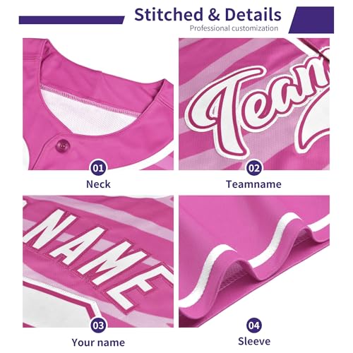 Camiseta de béisbol para hombre personalizada con nombre, número y logo, uniforme deportivo personalizado miniatura 4
