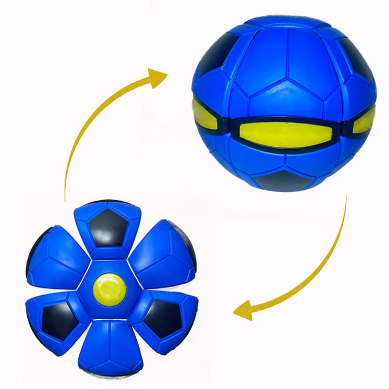 Magic Ball Magic Ball Toy Dog Toy Flying Saucer Ball pet Deformation Flying Saucer Toy Outdoor Sports Dog Training Device Dog Play (Shape-2) (B0C4DFN3ZQ) Amazon Price History, Amazon Price Tracker