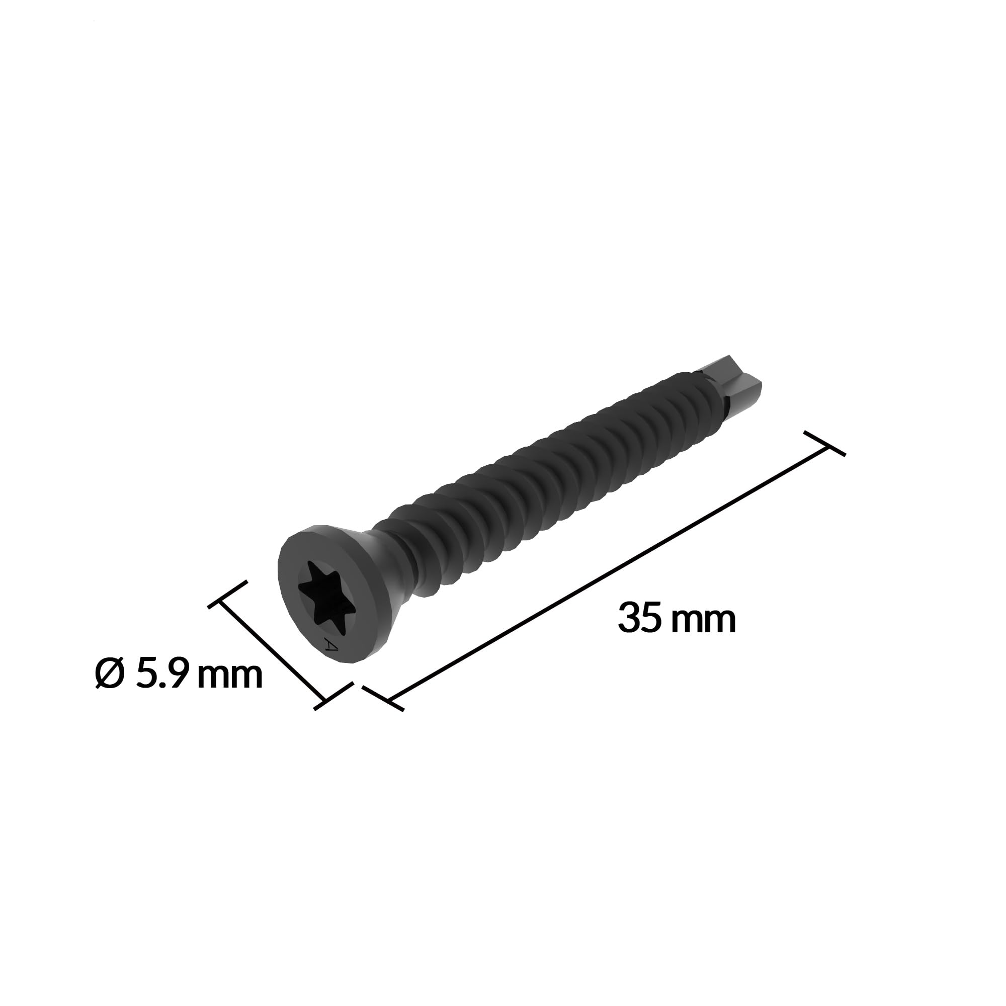 Gartenwelt Riegelsberger 100 Stück Terrassenclips TC-28 für WPC Terrassendielen – Verdeckte Montage inkl. Edelstahl Schrauben & Torx-Bit