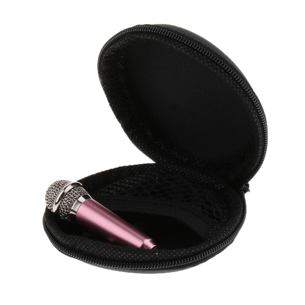 1 Piece Wired Mini Microphone Handheld Microphone Mic with Storage Box Case-picture-21