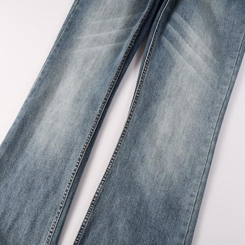 GINZOUS Men's Classic Slim Boot Cut Denim Jeans Size 30 Blue by GINZOUS - Used condition - Image 2