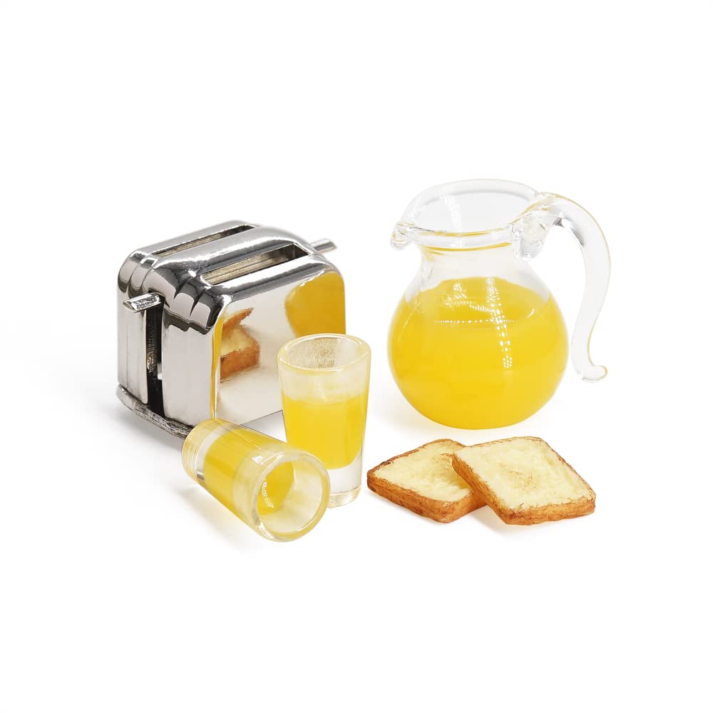1/12 Miniature Pitcher and Toaster