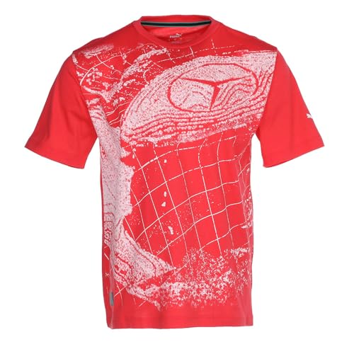 T-shirt Puma Mapf1 rouge pour vibrer au rythme des Grands Prix de Formule 1