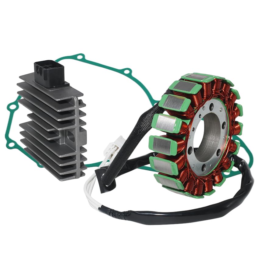Miniatura 7 de Junta de estator rectificador de bobina de estator para Kawasaki Ninja 400R EX400, EN650 Vulcan 650, Ninja 650 EX650 EX650 ABS,EX650 ER-6F, KLE650