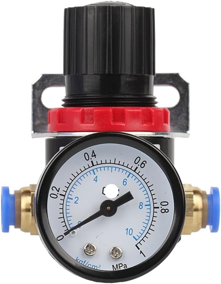 Pneumatic Air Compressor AR2000 1/4" Thread BSP Pressure Regulator Reduction Valve 4MM 6MM 8MM 10MM 12MM Connector Fittings