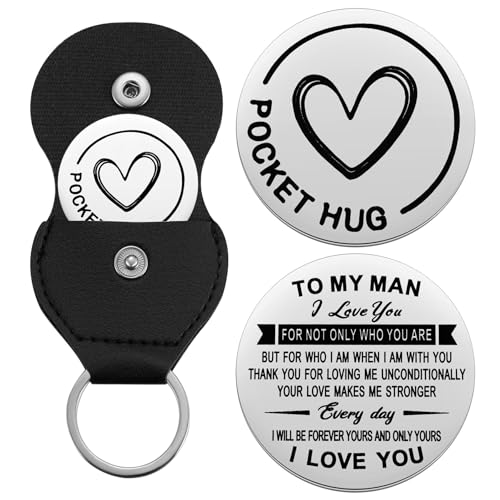 To My Men Pocket Hug Token I Love You Gift