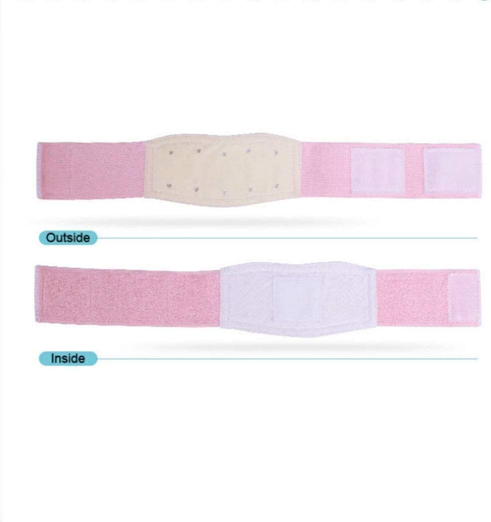 Cinturón de Soporte de braguero Umbilical para Hernia Profesional con 3 Almohadillas de compresión extraíbles y Correas de algodón Ajustables para el Tratamiento del bebé Hernia Cinturón para he