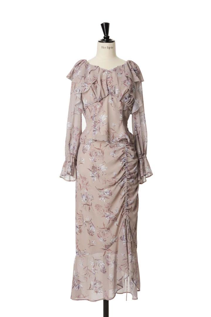 Amazon.co.jp: her lip to Gentiana Print Frill Set Up : おもちゃ 