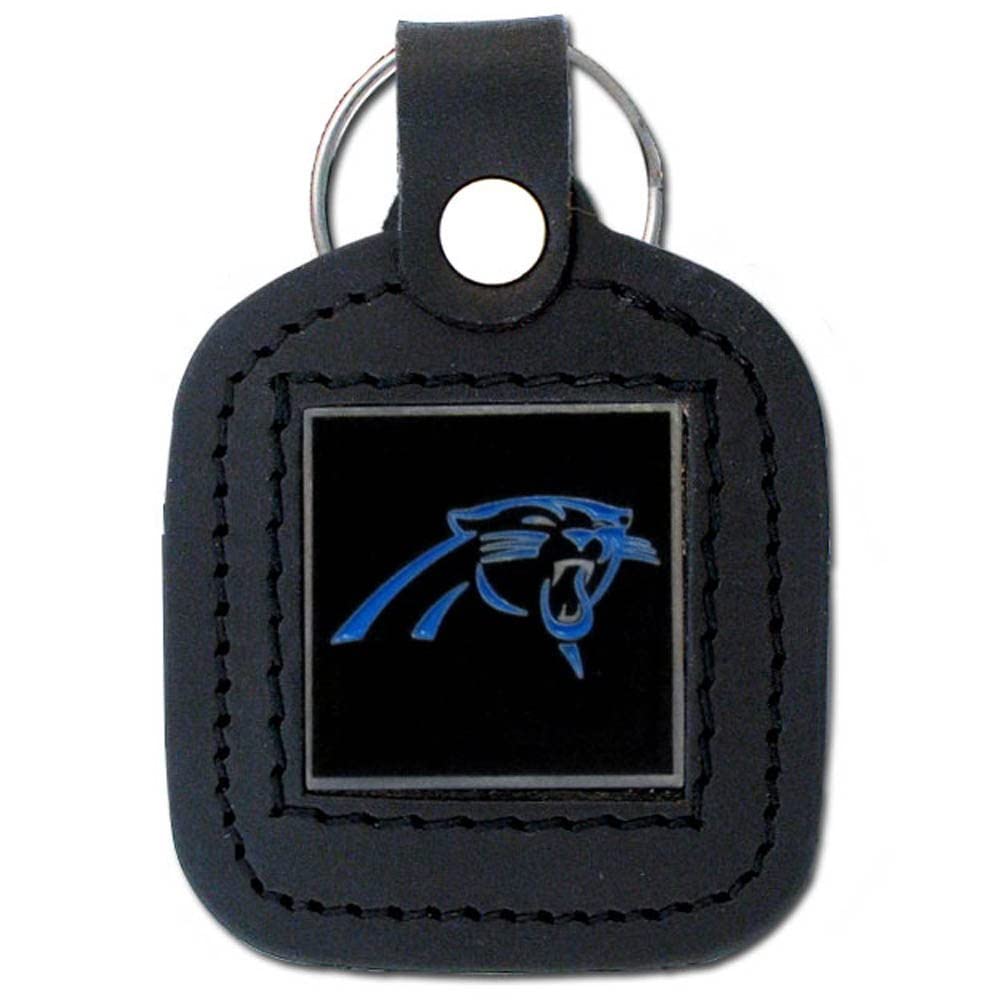 Siskiyou NFL unisex Square Leather Key Chain
