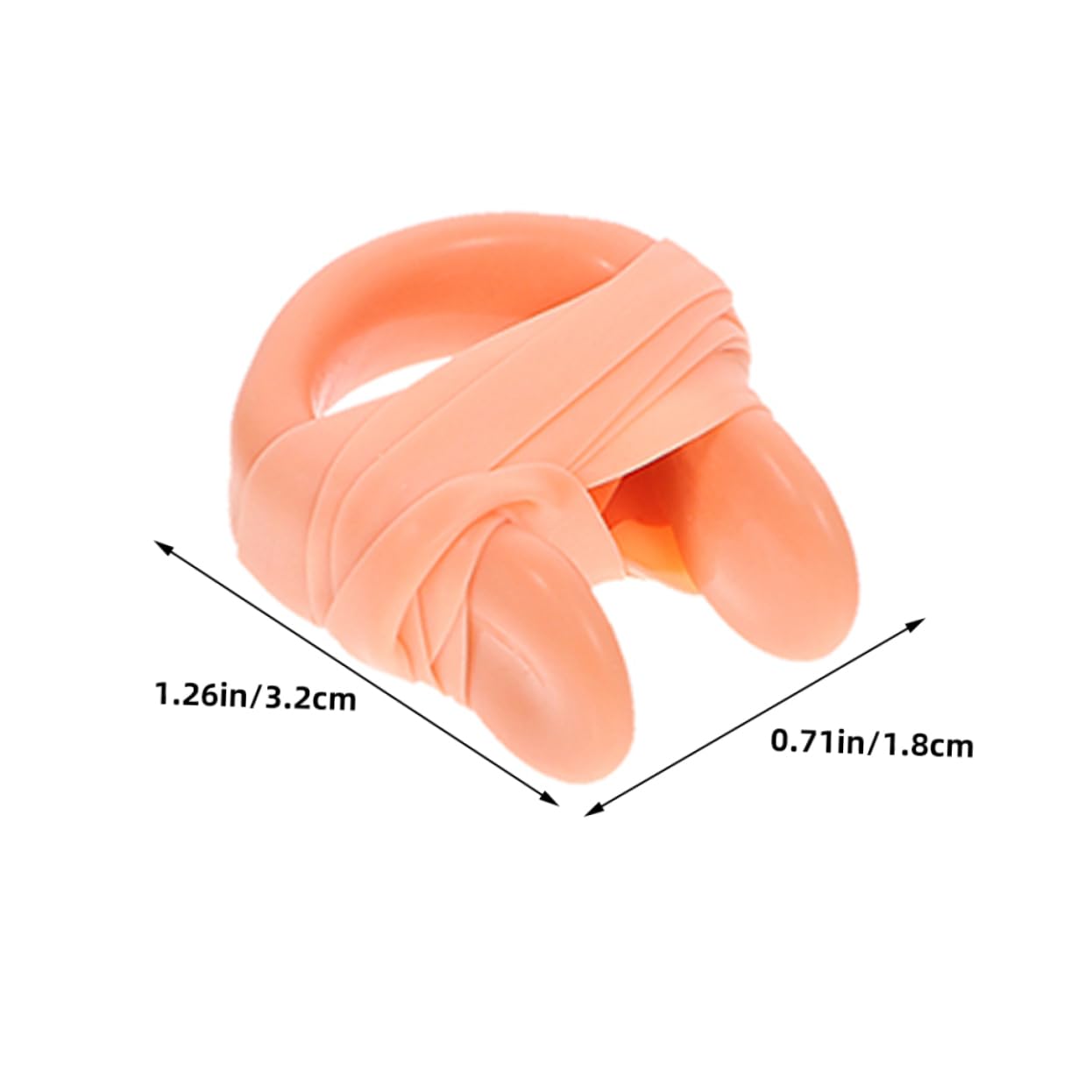 SUPVOX Nose Clips for Swimming 8 Pack Soft Emulsion Swim Nose Plugs Anti-Loss Design for Boys and Girls Adults