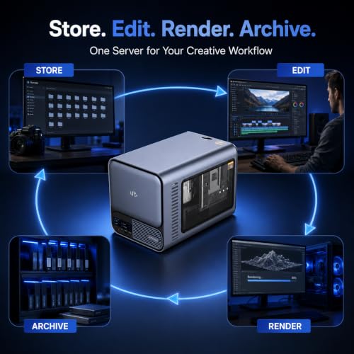 Large Capacity 8 bay NAS storage system Bundle product image