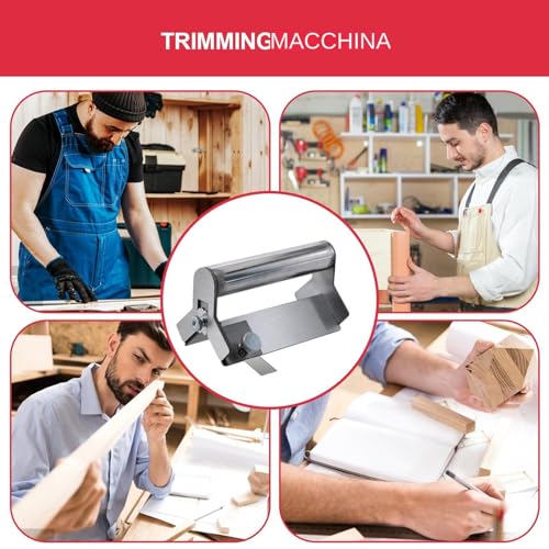 Trimmer manual para carpintería y perfilado de madera sin pintar de uso portátil 5