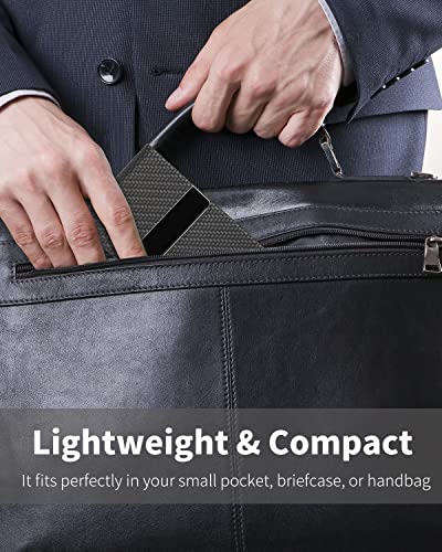 Dmfly D-BZ-H Business Card Holder, Metal Case Pocket thumb #6