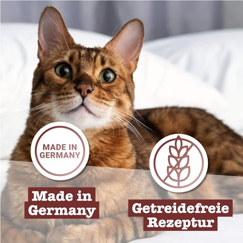 catz finefood N° 3 Geflügel Feinkost Katzenfutter nass, verfeinert mit Preiselbeeren & Löwenzahn, 6 x 400g Dosen