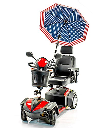 Challenger Umbrella Holder Assembly Sun & Rain Protection mobility scooter - //coolthings.us