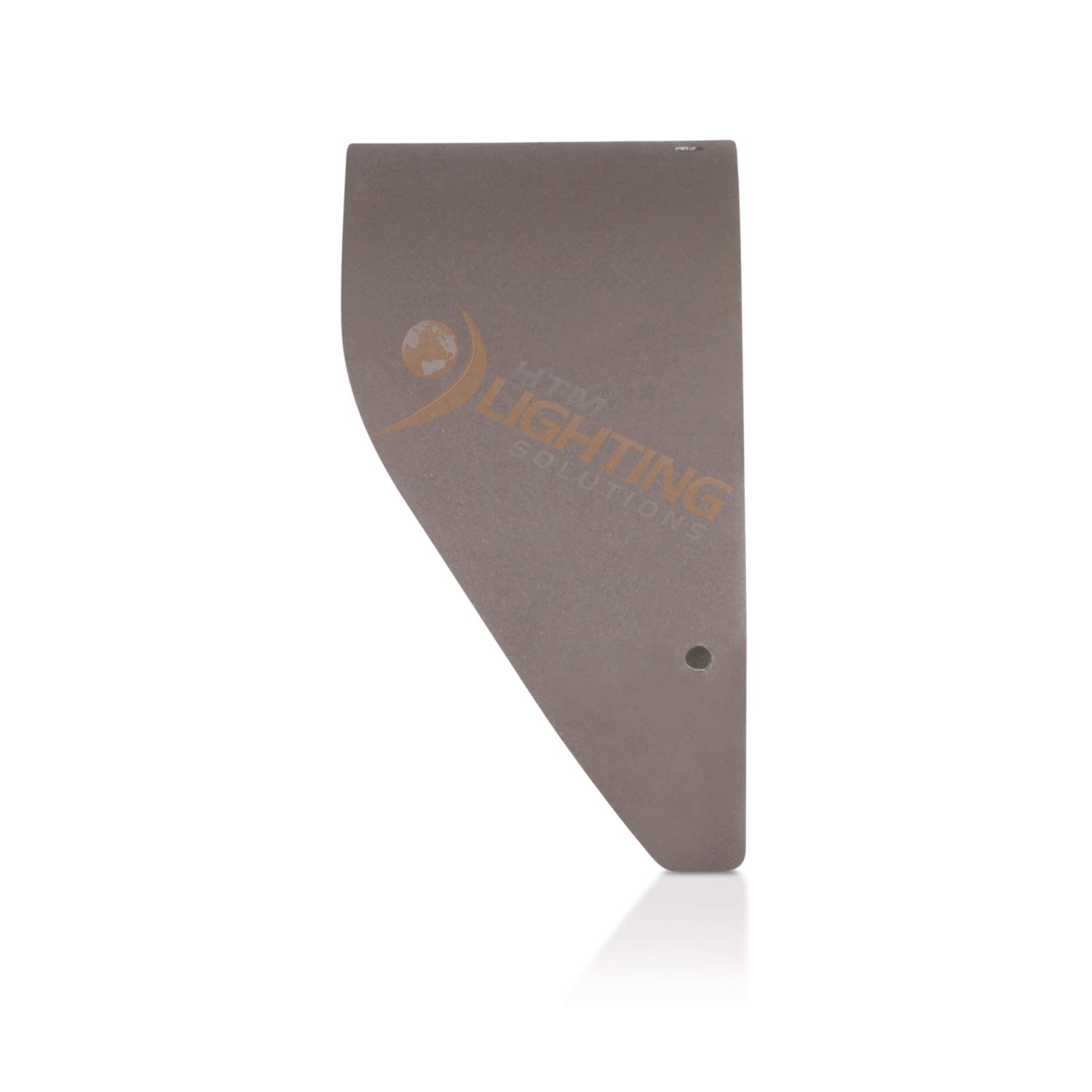 HTM LIGHTING SOLUTIONS Shroud for 12W LED Bullet Flood Light Landscape Fixture - Die-Cast Aluminum - Rust-Free - Outdoor - Durable Finish for Exterior Application - Bronze