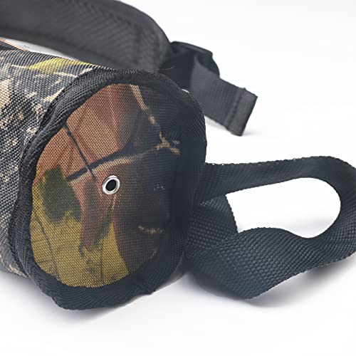 Arrow Quiver, Archery Lightweight Back Arrow Quiver Dual Use Foldable Compact Hip Arrows Bag For Recurve Bow Compound Target Practice Nylon Arrow Bag（Black） #TOP5