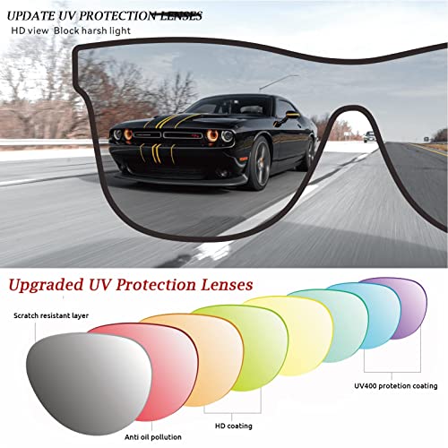 Image of Classic Square Design Full Rim UV Protection Flat Lens Sunglasses | Men & Women | Medium | Pack of 1