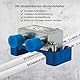 SCHWAIGER Sat Verteiler 2fach Antennenkabel Koaxialkabel Antenne Breitbandkabel Koaxial Splitter TV 5 dB Verteildämpfung HDTV DVB-S2 F-Stecker Anschluss mit Abstandshalter