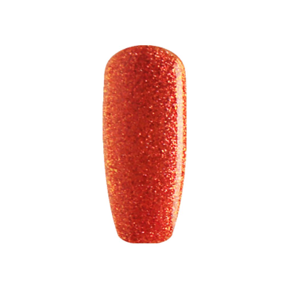 Bluesky Lakier do paznokci żelowych, Frosty Sunset Orange, Jq1, Pomarańczowy, Neon, Błyszczak (Do Lampy Uv I Led) - 10 Ml
