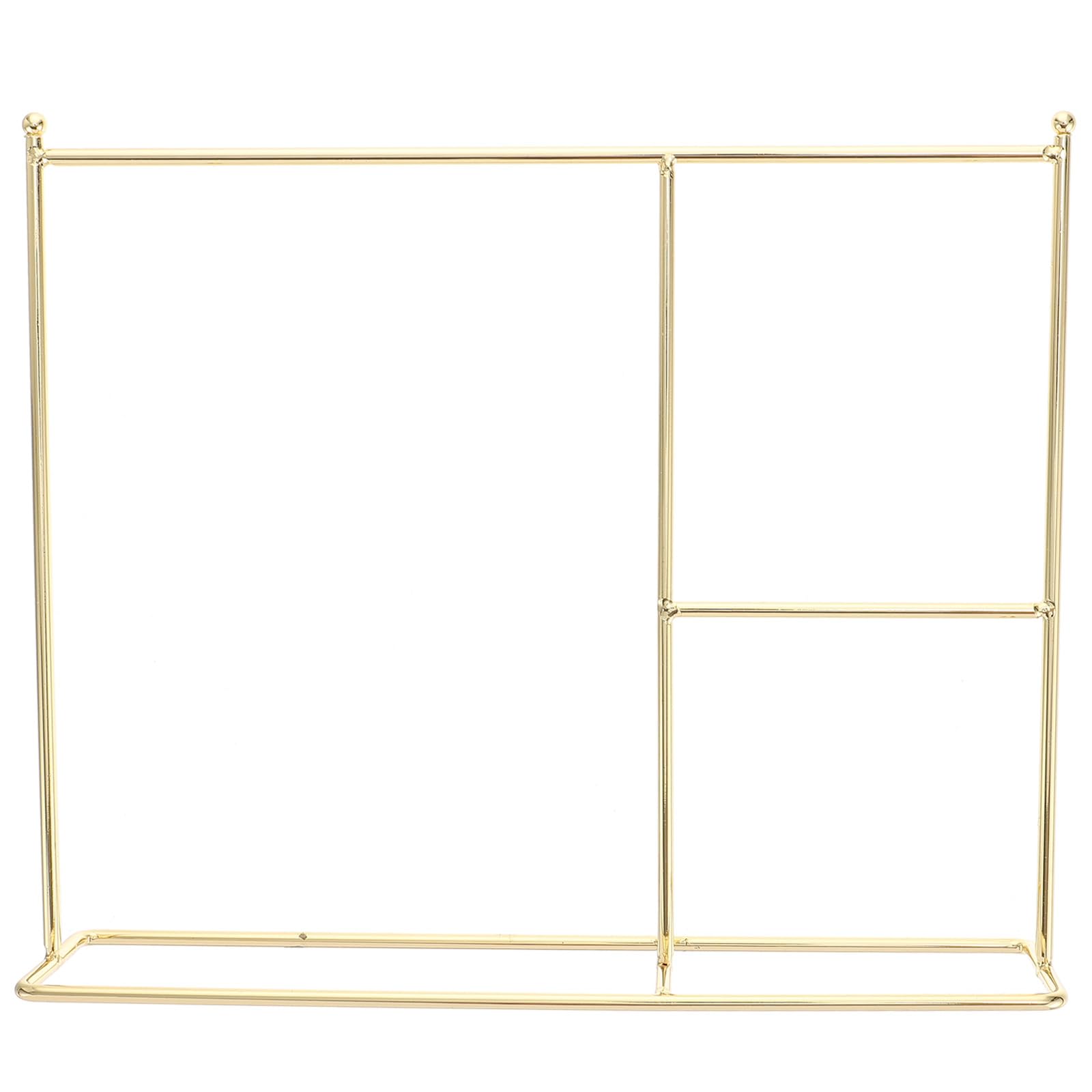 Zerodeko Doll Garment Rack Miniature Clothes Holder for Dollhouse Portable Baby Clothes Rack 9.84X8.26X2.36In with Fine Craftsmanship Ideal for Doll