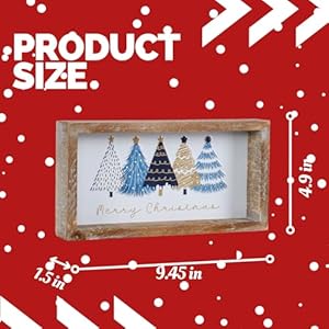 Christmas decorations indoor wooden christmas tree signs for table desk shelf mantel office rustic christmas decorations indoor home decor farmhouse christmas tiered tray decor  urban country home decor