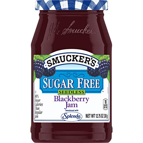 Smucker s Sugar Free Seedless Blackberry Jam with Splenda Brand Sweetener, 12.75 Ounces