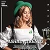 4 Pezzi Spilla a Quadrifoglio, Spilla di Strass Verde, Spilla di Cristallo, Clip per Sciarpa di Cristallo in Lega, per Donne, Ragazze #1