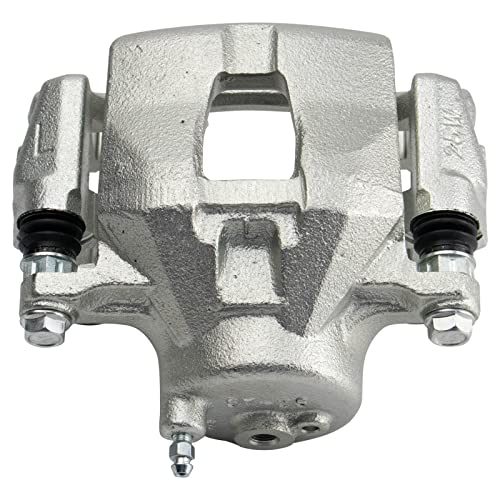 Image of TRQ Front Left Brake Caliper w /Bracket Drivers Side